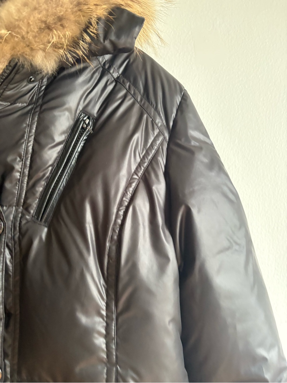 Rudsak Atelier Noir Sz XL Puffer Down Filled Black Winter Coat - Picture 8 of 16